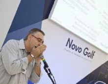 Imagem Palestrante Dill Casella no Lançamento do Novo Golf