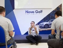 Imagem Palestrante Dill Casella no Lançamento do Novo Golf